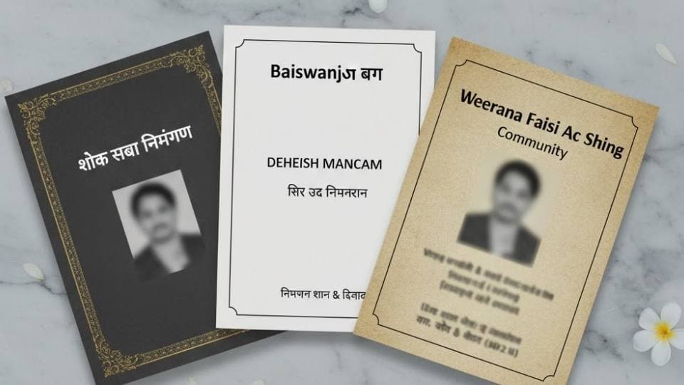 How to Frame a Respectful 'Nahi Rahe' Notice (2026 Condolence Guide)